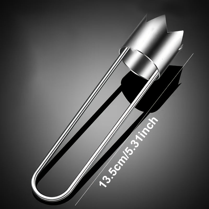 Stainless Steel Fruit Vegetable Corer Remover, Multifunctional Core Seed Remover Tool for Apple, Pear, Bell Pepper, Bitter Melon, Stuffed Vegetables Kitchen Gadget
